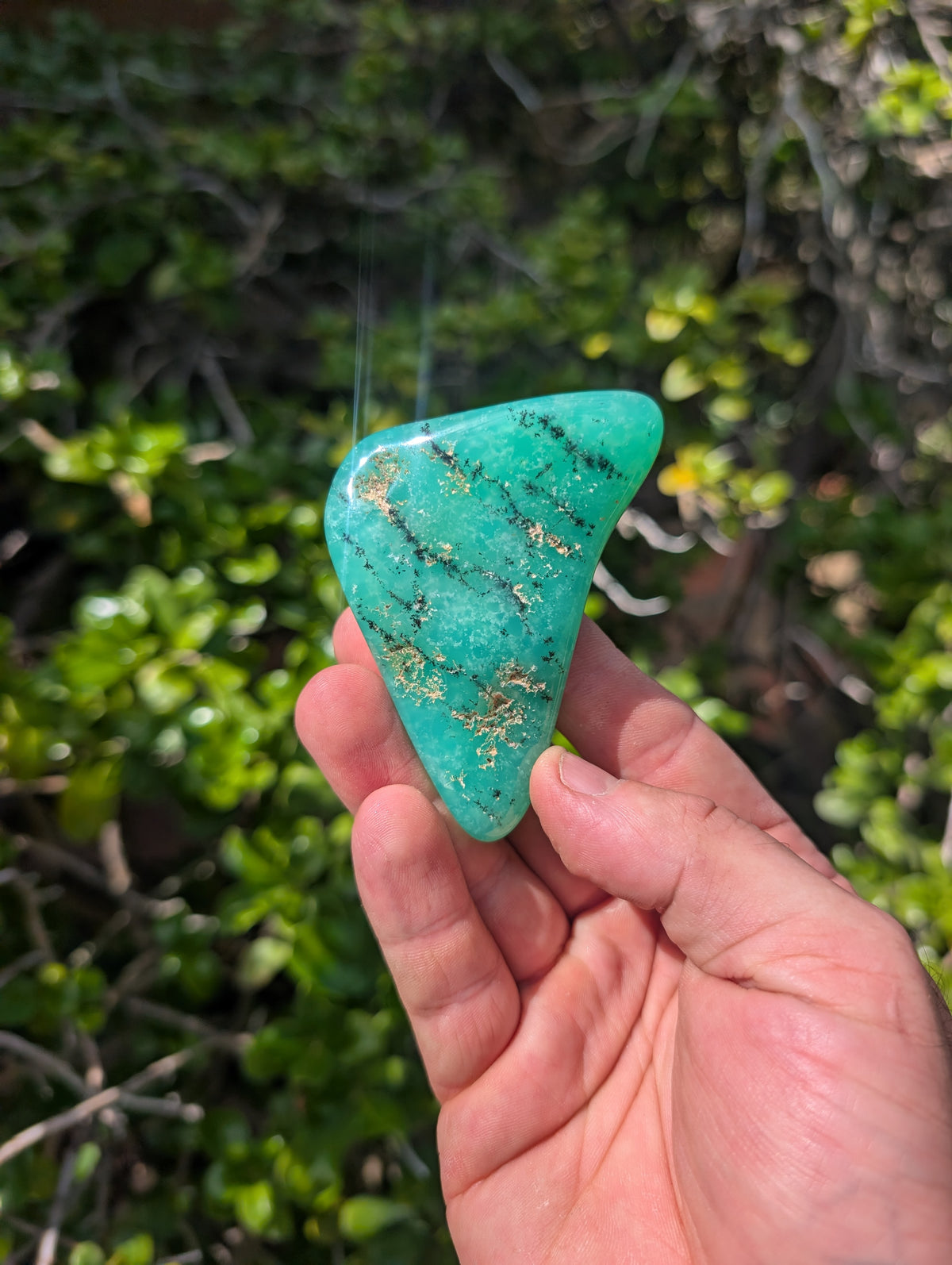 chrysoprase tumbled