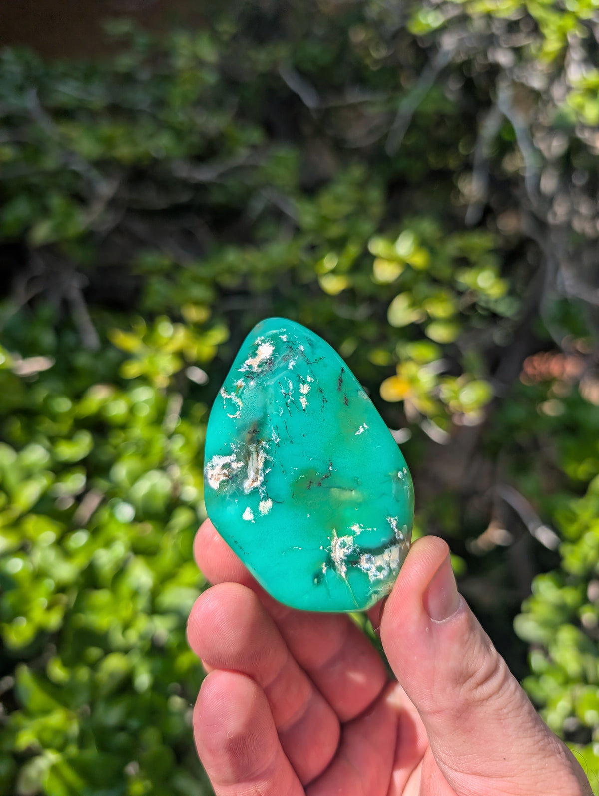 chrysoprase tumbled