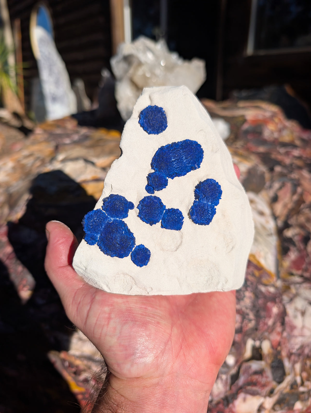 azurite sun