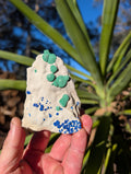 malachite/azurite sun