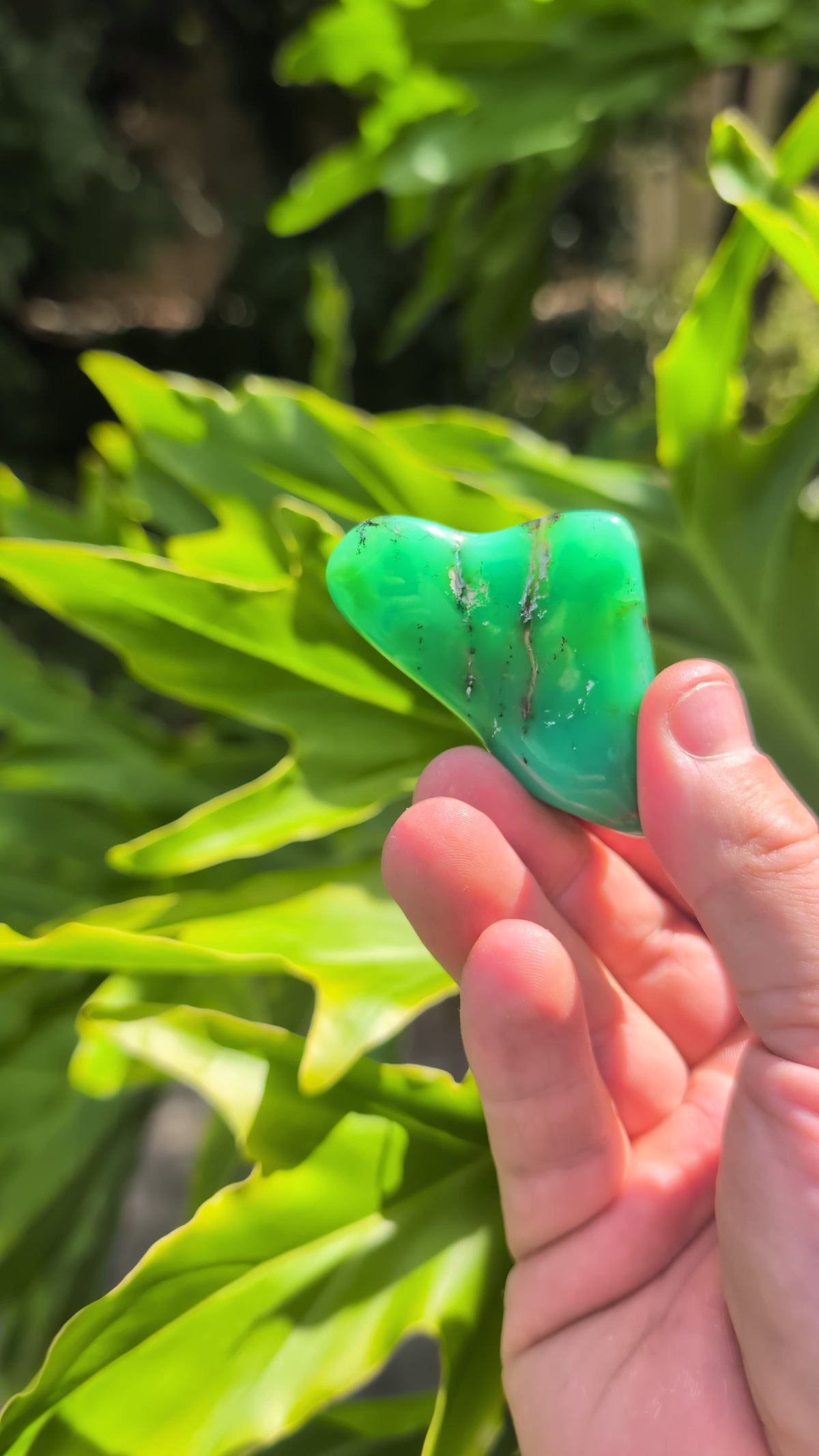 chrysoprase tumbled